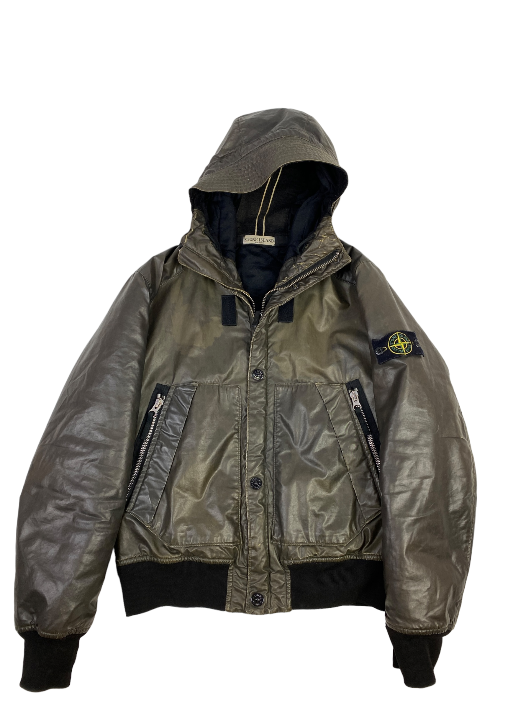 Stone island waxed ice 2 sale