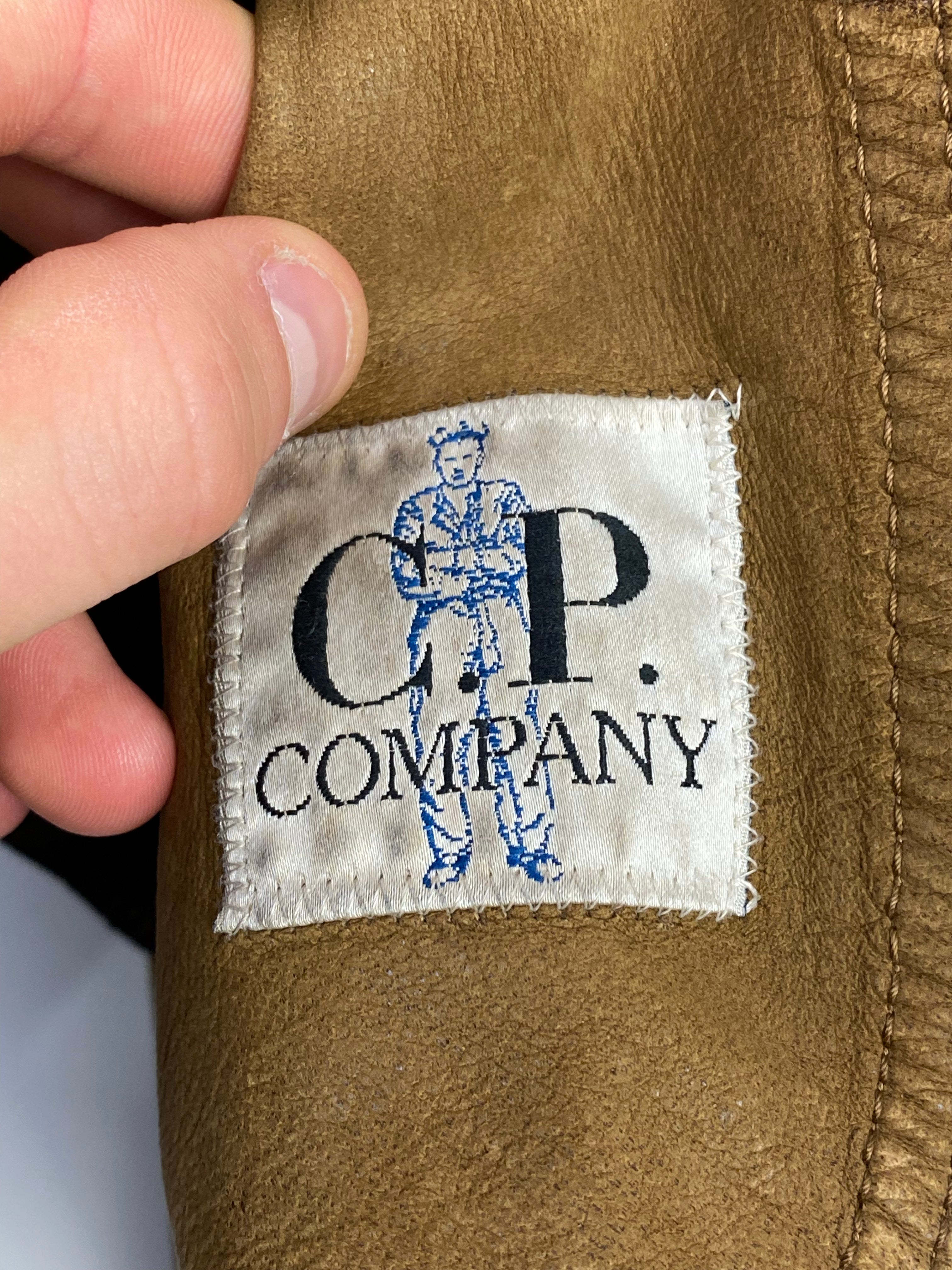 Chaqueta C. P. Company cuero - L